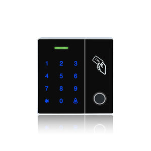 GrandingTech F02 Standalone Fingerprint & RFID card Access Control System  for up to 2,000 cards and 230 fingerprints，Attendance Controller