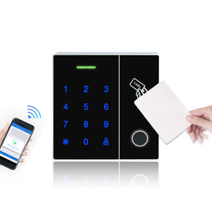 GrandingTech F02 Standalone Fingerprint & RFID card Access Control System  for up to 2,000 cards and 230 fingerprints，Attendance Controller