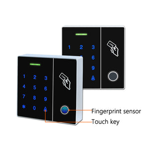 GrandingTech F02 Standalone Fingerprint & RFID card Access Control System  for up to 2,000 cards and 230 fingerprints，Attendance Controller