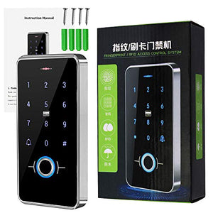 GrandingTech F03 RFID Biometric Fingerprint Access Control Waterproof Touch Keypad Reader DC12V