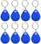 Grandingtech 100 PCS 125KHz RFID Key Fob Proximity ID Card Token Tag Keypad Card for Door Entry Access Control System