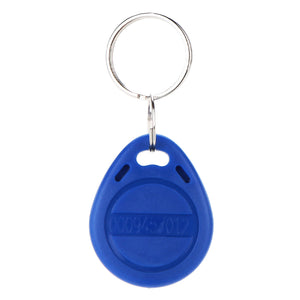 Grandingtech 100 PCS 125KHz RFID Key Fob Proximity ID Card Token Tag Keypad Card for Door Entry Access Control System