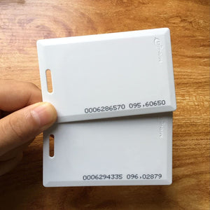 Grandingtech Contactless 125kHz RFID Proximity Smart Card 0.8mm thick for Access Control System & Time Attandance (Read only, Pack of 50)