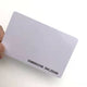 Grandingtech Blank 125kHz RFID Proximity Card with printed ID number 1.8mm thick for Access Control System