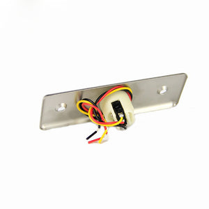 Grandingtech Request to Exit Button, Push Exit Release Button Square Rocker Switch Electric Door Exit Release Stainless Steel Push Button Switch