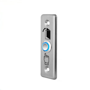 Grandingtech Request to Exit Button, Push Exit Release Button Square Rocker Switch Electric Door Exit Release Stainless Steel Push Button Switch