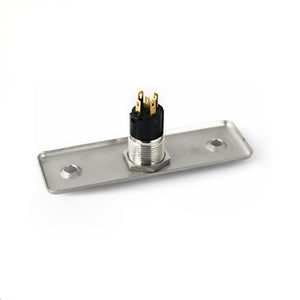 Grandingtech Request to Exit Button, Push Exit Release Button Square Rocker Switch Electric Door Exit Release Stainless Steel Push Button Switch