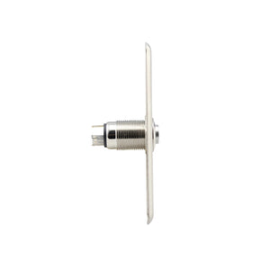 Grandingtech Request to Exit Button, Push Exit Release Button Square Rocker Switch Electric Door Exit Release Stainless Steel Push Button Switch