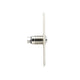 Grandingtech Request to Exit Button, Push Exit Release Button Square Rocker Switch Electric Door Exit Release Stainless Steel Push Button Switch