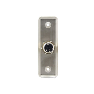 Grandingtech Request to Exit Button, Push Exit Release Button Square Rocker Switch Electric Door Exit Release Stainless Steel Push Button Switch
