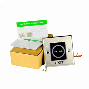 Grandingtech No Touch Contactless Infrared Door Exit Release Button Switch for Access Control